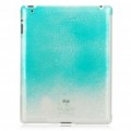 Elegante Super fino PC cobrir caixa protectora para iPad 2 - azul claro