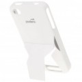 Transformadores estilo protegendo Kickstand volta case para o iPhone - branco