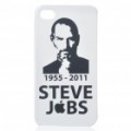 Lembrando-se Steve Jobs plástico volta caso protetor para iPhone 4 (# 3)
