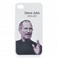 Lembrando-se Steve Jobs plástico volta caso protetor para iPhone 4 (# 4)