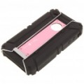 Optar por caixa protectora de Silicone de esportes ao ar livre para o iPhone 4 - preto + Pink