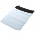 Caso de saco impermeável com alça para iPad - azul