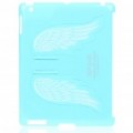 Encantador Angel Wings Stand Back Case para iPad 2 - azul