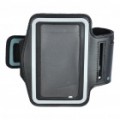 Elegante Sports Armband para iPhone 4S - preto