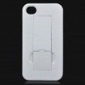 PC caso protetor plástico para iPhone 4S - branco