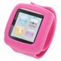Banda de pulso de silicone para iPod Nano - Pink (27,5 cm)