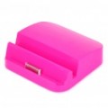 6000mAh Power bateria Dock para iPad/iPad 2 - Fuchsia