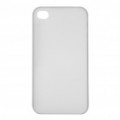 Ultra-Thin volta caso protetor para iPhone 4 - cinza