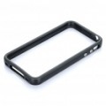 Protetor PVC Bumper Frame para iPhone 4S - preto