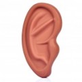Criativo orelha em forma de Silicone caso protetor para iPhone 4 / 4S - café