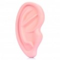 Criativo orelha em forma de Silicone caso protetor para iPhone 4 / 4S - Rosa de luz
