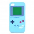 Jogo menino estilo protetora Case de Silicone para iPhone 4 - céu azul