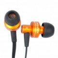 AWEI ES900i elegante em ouvido Earphone c / microfone para iPhone 4 - laranja (3.5 mm-Plug / 125 cm-cabo)