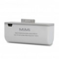 Mini Pack de bateria de emergência 2800mAh para iPhone 4 / 4S / iPod - branco