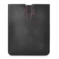 Elegante PU couro Case bolsa de protecção para iPad / iPad 2 - Black