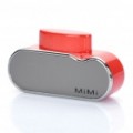 Mini USB 1200mAh recarregável c / alça para iPhone 3 / 3GS / 4 / 4S / iPod - vermelho