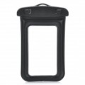 Universal saco impermeável com alça para o iPhone / celular - preto