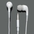 Elegante fone de ouvido com microfone para iPhone - branco + cinza (Jack de 3,5 mm / 138 cm-cabo)