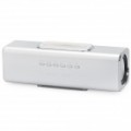 Elegante Docking Station alto-falante MP3 Player com TF para iPod / iPhone - prata