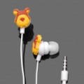 Bonito Rilakkuma estilo fone de ouvido c / Clip para iPhone (3.5 mm-Plug / 100 cm-cabo)