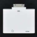 & SD Leitor de Carto adaptador HDMI para iPad / iPhone / iPod - branco