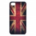 Stylish Union Jack padrão de proteção cobrir Case para iPhone 4