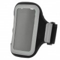 Macio tecido Sports Armband para iPhone 4 / 4s / iPod Touch 4 - Black