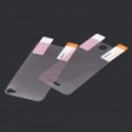 Tela brilhante + Back protetores definido para o iPhone 4s - rosa transparente