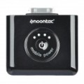 PowerMe850 850mAh viagem Mobile Power Battery Pack para iPhone/iPod - preto
