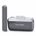 1500mAh externo Mobile Power Station para iPhone / iPod - cinza