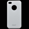 Pisen caso protetor do PC para o iPhone 4 - branco
