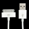 Cabo de dados/carregamento USB Sync para o novo iPad / iPad / iPad 2 - branco (100 cm)