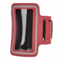 Esportes ginásio braço banda Case para o iPhone / iPod Touch - vermelho