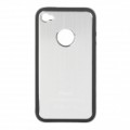 Aluminum Alloy Wire desenho caso protetor para iPhone 4 / 4S