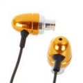 Fones de ouvido de 4 pinosos de Golden In-Ear para iPhone (3.5 mm Jack / 1.2 m de cabo)