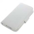 Caso de couro Flip-aberto protetor para iPhone 3G (branco)