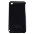 capa protetor traseiro para iPhone 3G/2G (preto)