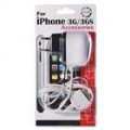 1000mA UE tipo AC carregador para o iPhone 3G/3GS - White (110 ~ 240V AC)