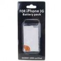 Substituição 3.7 v 1600mAh lítio polímero bateria recarregável para o iPhone 3G