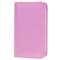 capa protetor de couro para iPod Touch 2/3 (rosa)