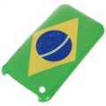 Bandeira nacional Plastic Case protetora para o iPhone 3G/3GS - Brasil