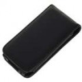 Aleta-no caso protetor de couro com Clip para o iPhone 3G/3GS (preto)