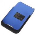 1800mAh externo USB Rechargeable Battery Pack para o iPhone 3G/3GS (preto + azul)