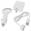 Universal adaptadores de carregador USB/AC/carro para iPad Apple (US Plug/100 ~ 240V)