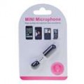 Mini microfone para o iPhone 3G/iPod Nano 4 3G/iPod Touch 2 G/iPod Classic 120 (3.5 mm Jack/preto)