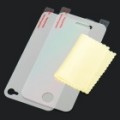 Conjunto de protetor de espelho de tela LCD para iPhone 4 - cristal (Pack 2)