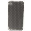 Protetor de silicone para iPhone 4 - preto
