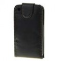 Protetora Folding couro Case para o iPhone 3G/3GS - preto