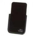 Backside plástico duro de caso com Clip de cinto para iPhone 3G/3GS (preto)