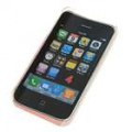 capa protetor do PC para o iPhone 4 (rosa)